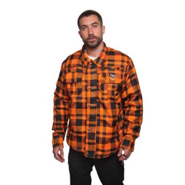 Imagem de Jaqueta Motociclista Com Proteção Impermeável Moto Custom - KUSTOM ART