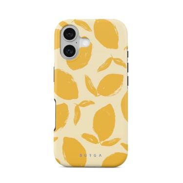 Imagem de BURGA Capa de telefone para iPhone 17 - capa de telefone bonita, moderna, estética, padrão de proteção rígida - serve para Apple iPhone 17 capa para mulheres e homens