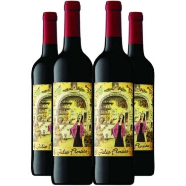 Imagem de Vinho Tinto Julia Florista 750ml Kit 4 Garrafas
