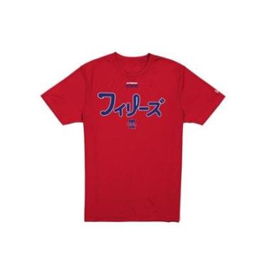 Imagem de CAMISETA NEW ERA REGULAR PHILADELPHIA PHILLIES MLB HYPERFLY VERMELHO-Masculino