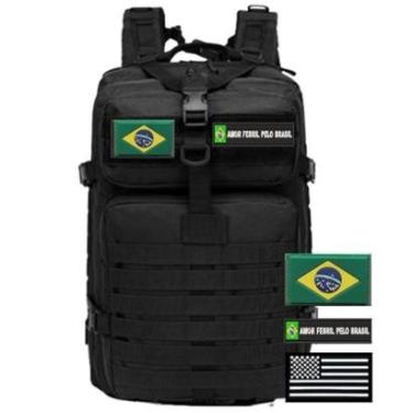 Imagem de Mochila 50L Tática Trilha Trakking Bolsa Militar Camping-Unissex