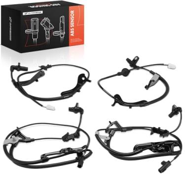 Imagem de A-Premium Sensor de velocidade da roda ABS dianteiro e traseiro 4 peças compatível com modelos Toyota - Sienna 2011-2020