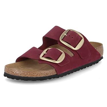 Imagem de Birkenstock Schuhe Arizona Fettleder Schmal, vermelho, 6 UA