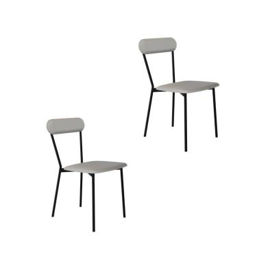 Imagem de Cadeira Vintage Emília Fixa C-4 Pes 450 X 505 X 810 Mm C-2 Un.cn.saturno Off White Cn.saturno Off White