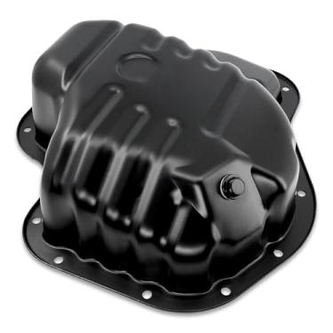 Imagem de Cárter de óleo do motor com plugue de drenagem, compatível com Toyota Camry 2002-2006, Solara 2002-2006, Corolla 2009-2013, Matriz 2009-2013, Highlander 2001-2007, RAV4 2004-2005, L4 2,4L, Gas 2AZ-FE