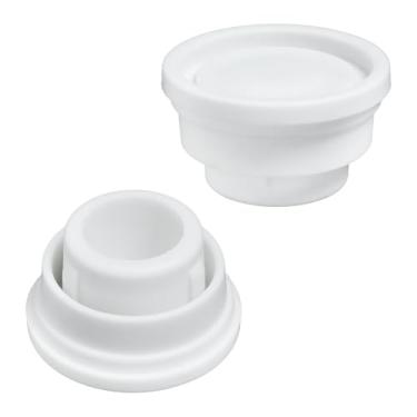 Imagem de 2 peças de para-choques de escada de piscina, tampas de borracha para escadas, pára-choques de escadas de borracha para piscinas, protetores de forro de piscina para acessórios de tubulação de natação