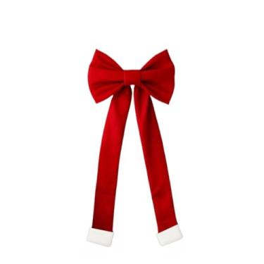 Imagem de Laço Gigante Para Árvore Natal Arvore De Natal Enfeites De Natal Para Árvore Add To The Festive Atmosphere(Laço Pelúcia Oxford 60 cm)