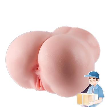 Imagem de Pocket Pussy for Men - Men's Sex Toys Male Masturbators Realistic Adult Toys Sex Doll Stroker 3D Lifelike Soft Butt with Vagina Anal Sex Pleasure Skin Color Adult Toy (M)