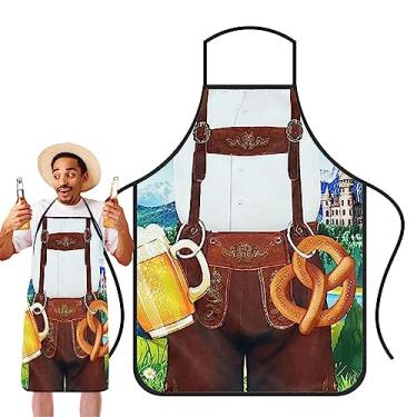 Imagem de avental alemão do festival da cerveja,avental do cozinhar de Oktoberfest | Avental macio feminino e masculino Oktoberfest para decoração de festa Hoghaki
