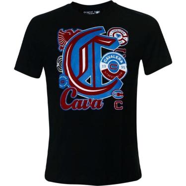 Imagem de Camiseta Cavalera Comfort Sport Time Preta Masculina-Masculino