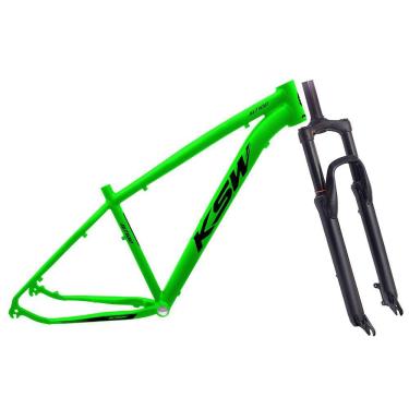 Imagem de Quadro Bicicleta MTB 29 KSW XLT100 + Suspensão Aro 29 80mm