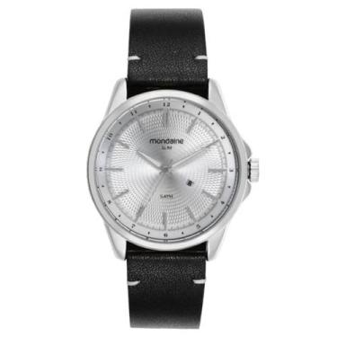 Imagem de Relógio Mondaine Couro Slim Masculino 32946G0Mvno3