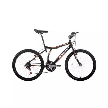 Imagem de Bicicleta Houston Atlantis Land Aro 24 com 21 Marchas Preta Cadilac