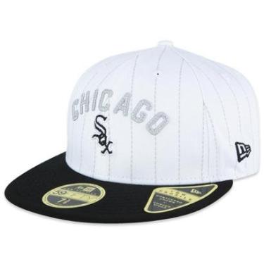Imagem de Boné New Era 59FIFTY Low Profile Chicago White Sox MLB Branco-Masculino