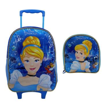 Imagem de Kit Mochila de Rodinha Xeryus 16 Princesa 11510-Feminino