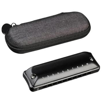 Imagem de Gaita diatônica profissional Blues C Tone 10 furos 20 notas