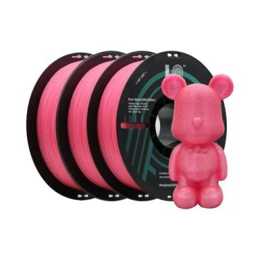 Imagem de Filamento De Impressora 3D Liso De 1,75mm HP3DF 3 Rolos 3kgs Compatíve