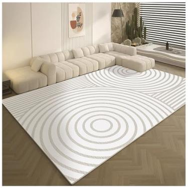 Imagem de SPXMQSS Tapete de área grande, resistente ao desgaste, lavável para quarto, resistente à sujeira, sala de estar, antiderrapante, para sala de estar, sala de jantar, quarto, escritório, G 100 x 200 cm