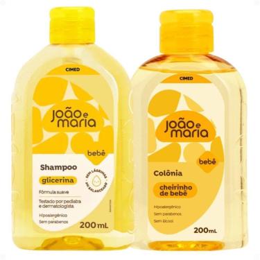 Imagem de Kit Cimed Bebê João e Maria: Shampoo e Colônia 200ml