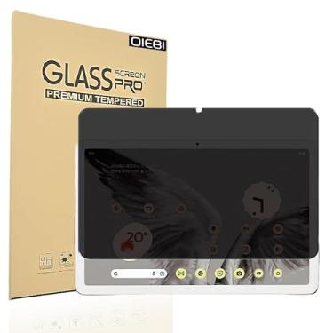 Imagem de DIEBI Protetor de tela de privacidade para Samsung Galaxy Tab S10 2024/S9 FE 10,9/S9 2023/S8 2022/S7 2020 11 polegadas, dureza 9H, vidro temperado antiespião, 1 pacote