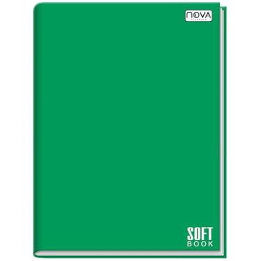Imagem de CADERNO BROCHURA C/D 1/4 COSTURADO 80 FLS VERDE