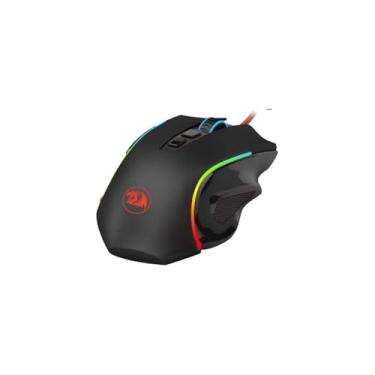 Imagem de Mouse Gamer com Fio GM170, 7200 DPI, 7 Botões, Iluminação RGB 7 Cores, Preto, 12,5x4x6,5cm, Plug-and-Play