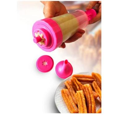 Imagem de Máquina de Fazer Churros Fácil Caseiro Manual e Pratico Casa - Nitron
