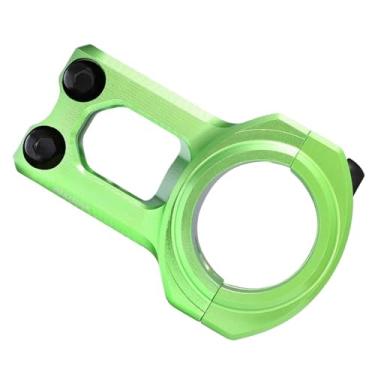 Imagem de Mesa para MTB (Mountain Bike Road Bike) 31,8mm 35mm para Downhill, 0 Graus, 35mm de Comprimento, Acessórios para Ciclismo XC AM(318green Ti screw)