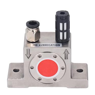 Imagem de WALFRONT Vibrador Pneumático G1/8 pol. Com Silenciador, Aço Inoxidável, Baixo Ruído, Vibração Industrial, Potência Ajustável para Desidratação de Compactação de Material