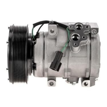 Imagem de Compressor de ar condicionado 245-7779 305-0324 AC Compressor A/C embreagem substituída pela escavadeira Caterpillar CAT 324D 325D 330D 336D 345D 349D 390D