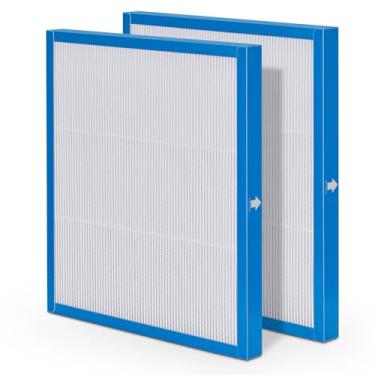 Imagem de Filtro AF-20FL compatível com filtro purificador de ar HoMedics AF-20 AP-25 AR-20 | Serve para peça # AF-20FL AP-25CRF AF-25 | 2 pacotes de filtro HEPA verdadeiro de alta eficiência