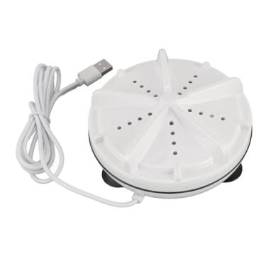 Imagem de Phefop Máquina de Lavar Portátil, Mini Lavadora de Turbina, Modo de Lavagem Dupla, Com Alimentação USB para Viagens, Lavadora Compacta de 10 W para Roupas íntimas, Roupas de bebê,