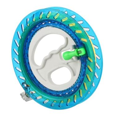 Imagem de VGEBY Enrolador de carretel de pipa, ferramenta de enrolamento de linha de pipa, ferramenta de enrolamento voador com alça azul e acessórios para pipas externas de 200 metros