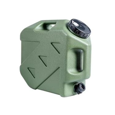 Imagem de Generic Balde/Recipiente para Água com, 15L, Fluxo Ajustável, Reservatório de Água, Ideal para Camping, Churrasco ao Ar Livre e Uso no Carro, Verde