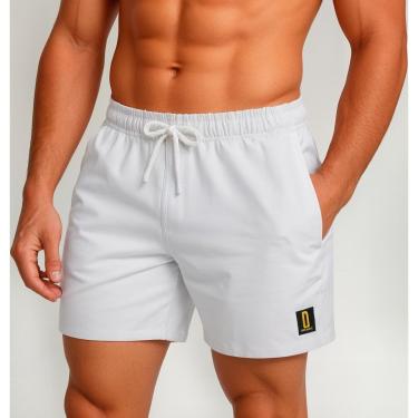 Imagem de Bermuda Tactel Masculina Elastano Short Praia Academia Verão Premium-Masculino