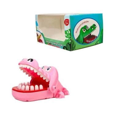 Imagem de Brinquedo De Crocodilo Que Morde O Dedo Para Crianças, Jogo De Festa C