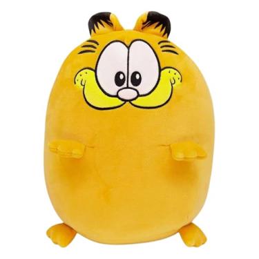 Imagem de Zonacriativa - Pelúcia Puffy Garfield (28cm) | Toque macio em poliéster, enchimento em fibra siliconada | Ideal para cochilinho e para colecionar