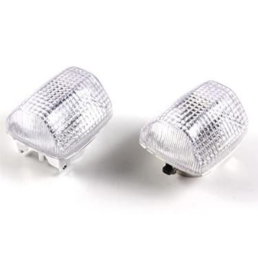 Imagem de Arashi Capa de luz de lente de seta indicadora frontal para Honda CBR900RR CBR600 F3 1993 1994-1995, CBR1000RR CBR600RR 1995-1996, acessórios de substituição de motocicleta lente transparente
