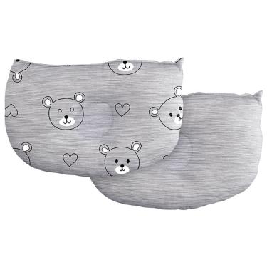 Imagem de Travesseiro Anatômico para Bebê 25 cm x 17cm x 07 cm Bublim