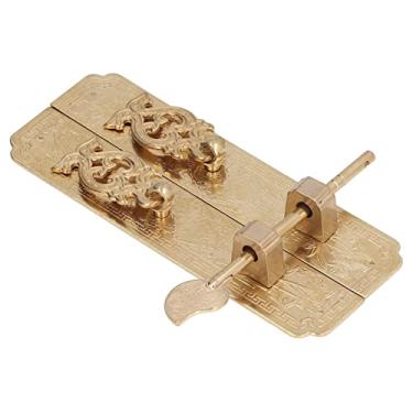 Imagem de Domary Alças de Armário Decorativas retrô de Latão Chinês Com Padrão Botânico Elegante e Antigo para Cômodas e Armários