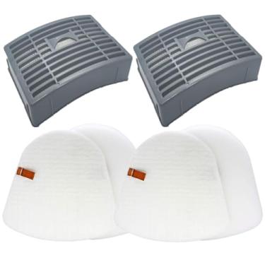 Imagem de HIMrHEPA Pacote com 2 NV580 de substituição para aspirador vertical Shark Navigator NV586 NV581 NV581Q NV585 NV580 Lift Away DLX, compare com as peças # XFFT580 e XHEP580.