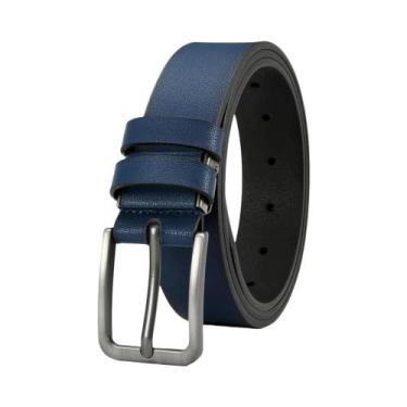Imagem de Cinto De Couro Masculino De Alta Qualidade Com Fivela Automática Luxuo