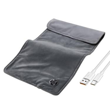 Imagem de Aplicação de Aquecimento Elétrico para Dor nas Ombro Pescoço Joelho Pernas Cãibras e Alivio Artrite 3 Configurações Rápido Desligamento Automático Lav