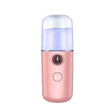 Imagem de Aspersor de Névoa Portátil Manual Facial Vaporizador Umidificador Hidratante Recarregável para Casa Trabalho Viagem