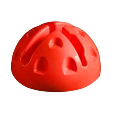 Imagem de Dynwave Base para Poste de Agilidade no Futebol, Equipamento de Treinamento de Velocidade, 19,5cm, Estável, Acessório Versátil para Treinos Esportivos, Vermelho