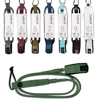 Imagem de SYMPL Coleira de surf premium [1,8 m - 2,7 m] Coleira de prancha de surf para shortboard, longboard, trelas de prancha de SUP para qualquer prancha! [Escolha o tamanho] (6, Pro)