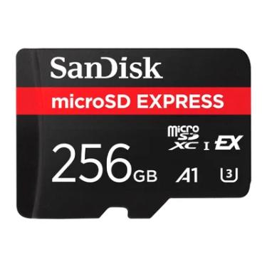 Imagem de Cartão De Memória Sandisk 256gb Microsd Express Preto