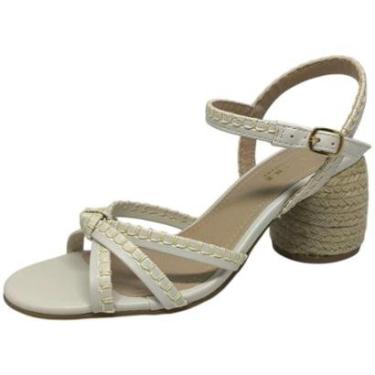 Imagem de Sandália Feminina Salto Corda Natália Toscano + Lia Line-Feminino