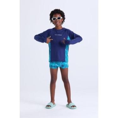 Imagem de Conjunto Moda Praia Infantil Recortes Sublimados-Masculino