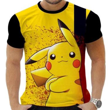 Imagem de Camiseta Camisa Personalizada Anime Pokemon 07 - Zahir Store, M